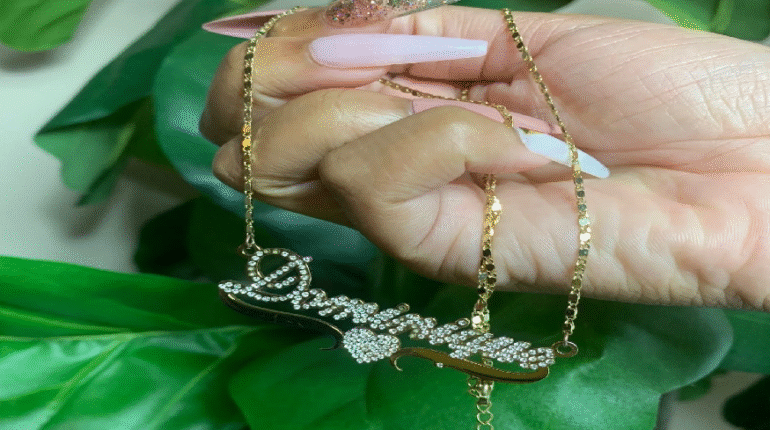 customized name necklace