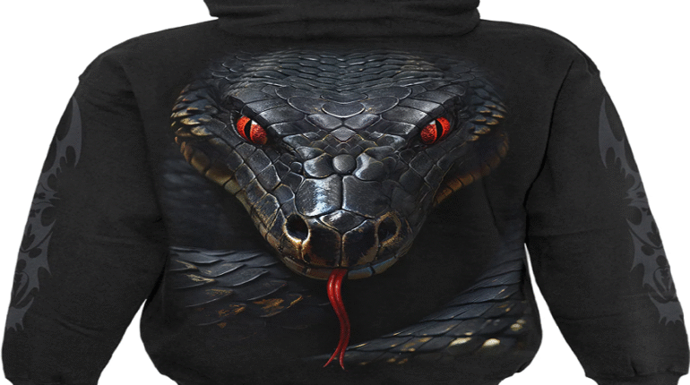 Sullen's snake print hoodie